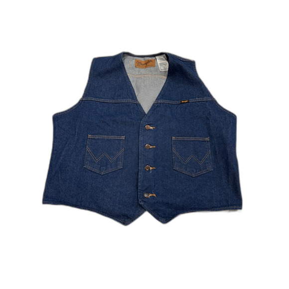 Wrangler Other - Wrangler Men's Denim Vest Size XL